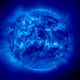 Imagen tomada en radiacin de 171  de longitud de onda.