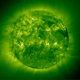 Imagen tomada en radiacin de 195  de longitud de onda.