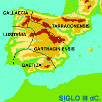 Provincias de la Hispania romana