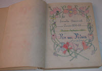 Cuaderno del alumno y detalles interiores. Año: 1951