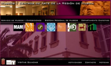 Imagen de la web Museos de Murcia