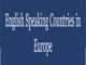 English Across Europe