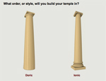 juego construye un templo griego