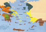 mapa de grecia
