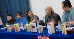 El dramaturgo José Luis Alonso de Santos visita el IES Mediterráneo