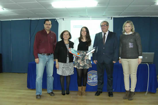 Una alumna del IES Mediterráneo gana el I Certamen Literario de Hidrogea