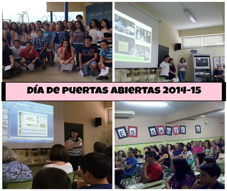 Día de Puertas Abiertas en el IES Sanje Día de Puertas Abiertas en el IES Sanje