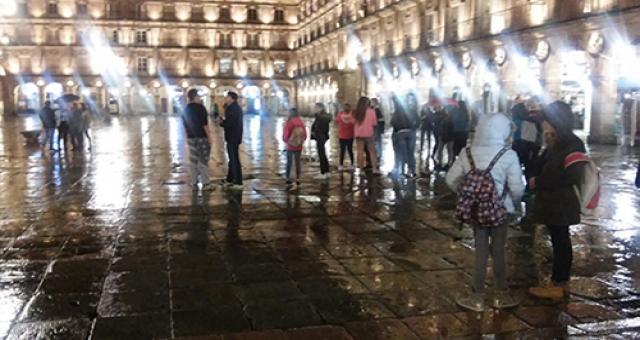 El IES Los Albares de Cieza visita al IES Lucía de Medrano de Salamanca dentro del proyecto PROMECE "Paisajes de Aprendizaje" El IES Los Albares de Cieza visita al IES Lucía de Medrano de Salamanca dentro del proyecto PROMECE "Paisajes de Aprendizaje"