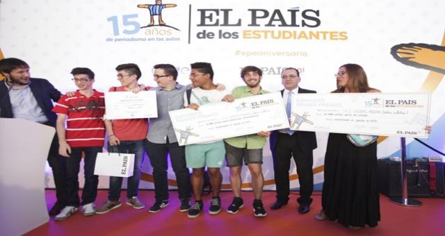 Los ganadores de El País de los Estudiantes 2016 Los ganadores de El País de los Estudiantes 2016