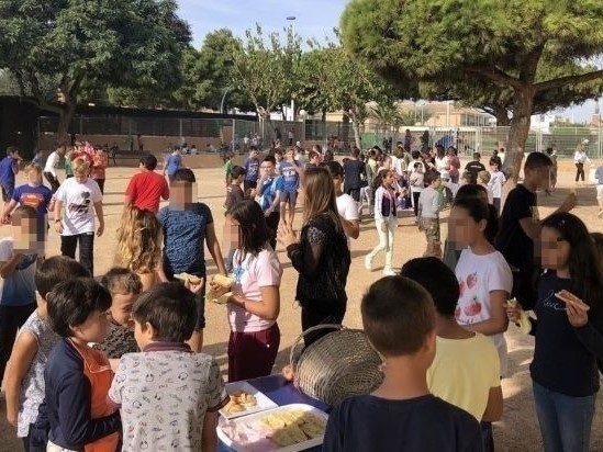CEIP Los Pinos de San Pedro del Pinatar. Desayuno saludable