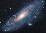 La galaxia de Andrómeda. Foto NASA.