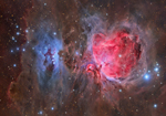 Nebulosa de Orión. Foto NASA.