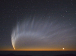 Imagen del cometa McNaught desde el Observatorio Austral Europeo (ESO)
