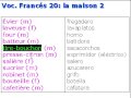 Francés vocabulario 20 - la maison