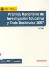 Premios nacionales de investigación educativa y tesis doctorales 2007 [Recursos electrónicos]