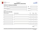 Formulario para solicitar artículos de las revistas impresas