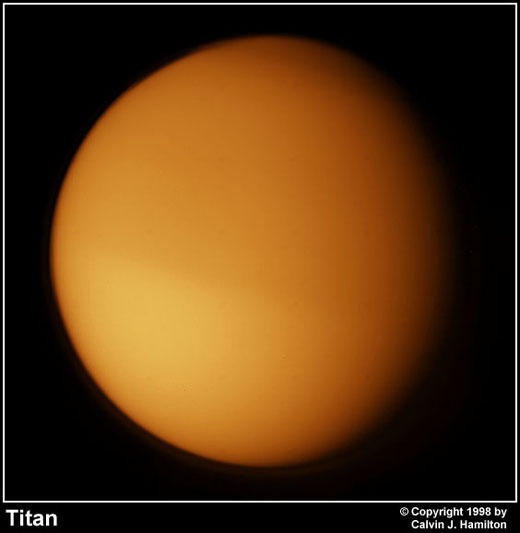 Titn, el segundo satlite del Sistema Solar.