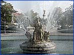 Fuente de Demter en Aranjuez.