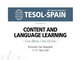 <i>Content and Language Learning - Two Birds, One Stone</i>