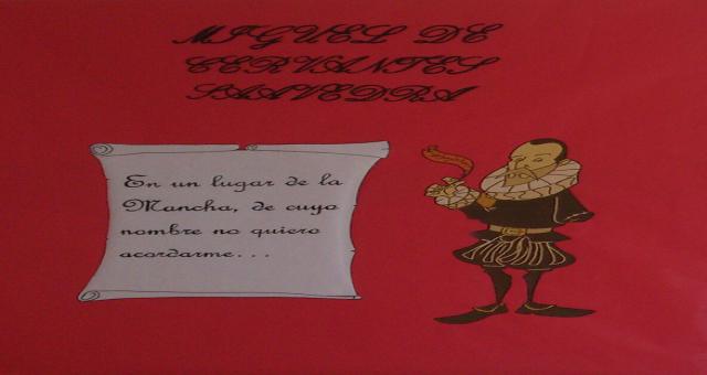 Semana Cultural en el CRA Comarca Oriental. Don Quijote invade nuestras aulas.