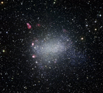 Galaxia de Barnard. Foto: ESO.