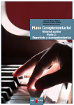 Piano complementario I: material auxiliar. Parte 2: repertorio y acompañamientos