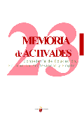 Memoria de actividades, 2023 Consejería de Educación, formación Profesional y Empleo