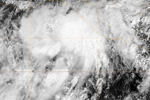Imagen satélite de la tormenta tropical Agatha. | Ejército EEUU
