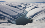 Fotografía de archivo facilitada por Greenpeace del glaciar Peterman. | Efe