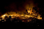 Un incendio en el Amazonas brasileño. | Daniel Beltra/Greenpeace