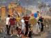 Recreación de El rapto de las Sabinas, por los alumnos del IES Licenciado Francisco Cascales, de Murcia